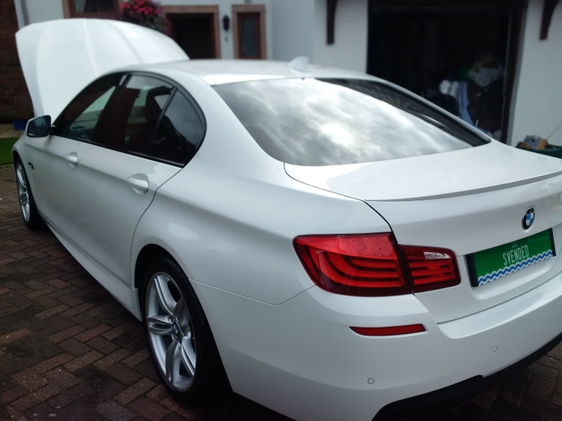 Illustration for article titled REPOST: Today's jaunt, BMW 5 Series, full cleanÂ